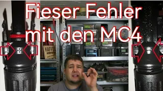 Inselsolaranlagen || ein fieser Fehler mit den MC4-Steckern