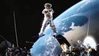 Jean-Claude Van Damme: Epic Split In Space