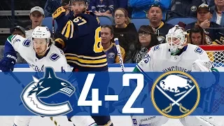 Canucks vs Sabres | Highlights | Oct. 20, 2017 [HD]