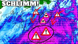 Kurz-Update! Unwetterlage durch Massiven Stark & Dauerregen! Massive Warmluft Einschub Gewitter!