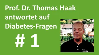 Typ 1 und Typ 2, Diabetes-Risiko senken und COVID-19: Wir fragen – Diabetes-Experten antworten # 1