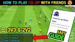 How To Play Co-op With Friends? eFootball 23 Mobile | Mr. Believer