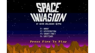 Space Invasion Review for the Commodore Amiga by John Gage