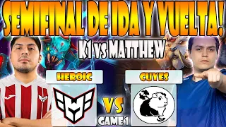 HEROIC VS CUYES ESPORTS BO3[GAME 1]SEMIFINAL-K1, SCOFIELD VS MATTHEW, PARKER- RIYADH MASTERS 2024 SA