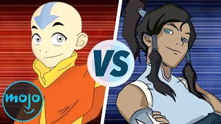 The Last Airbender Vs The Legend Of Korra