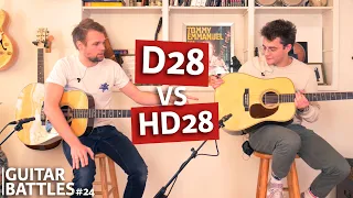 Martin D28 vs Martin HD28! | Guitar Battles #24 | @ TFOA