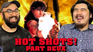 *HOT SHOTS! PART DEUX* tickled our ribs (First time watching reaction)