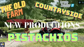 FS22|THE OLD FARM COUNTRYSIDE|PISTACHIO PRODUCTION|HOW TOO|HARVESTING PISTACHIO|PLANTING PISTACHIOS.