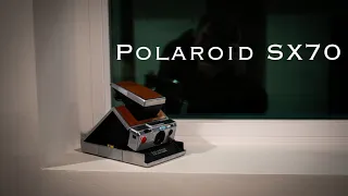 Polaroid SX70 with Black and White Film