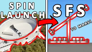I Made The BEST SPIN LAUNCHER In Spaceflight Simulator - SFS