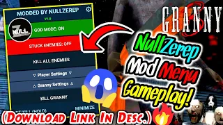 Granny 3 - NullZerep Mod Menu Gameplay!!! | Granny 3 Mod Menu | Granny 3 Mod Apk | DVloper
