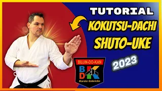 Como fazer corretamente o Kokutsu-Dachi / Shuto-Uke | BDK - Karate Gabriche