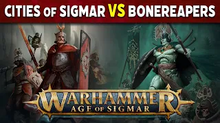 Cities of Sigmar vs Bonereapers Age of Sigmar Battle Report