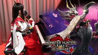 Monster Hunter Sunbreak - Malzeno Battle Theme「Scarlet Feast / 朱に染むる夜宴」Ru's Piano Cover