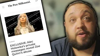 NEW Private Messages from Alec Show Zoe Quinn as a Possible Abuser | The Rewired Soul