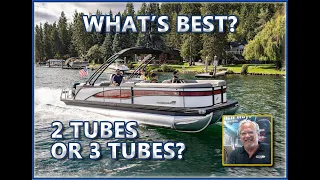 Why Buy A Tri Toon Pontoon Boat Verses A Twin Tube Pontoon Boat?