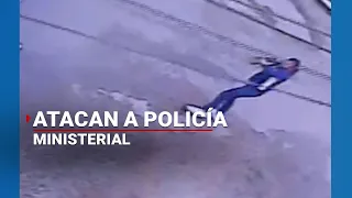 #VIDEO | Atacan a balazos a policía ministerial en Tijuana, Baja California