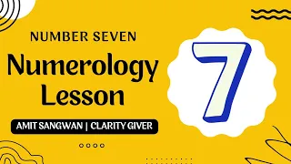 Numerology Number 7 | English Subtitles | People Born On 7th,16th And 25th