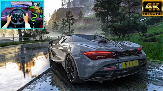 950HP Mclaren 720S Spider | Forza Horizon 5 | Logitech g29 + Sim Setup Gameplay