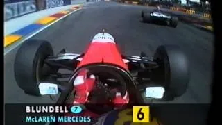 Damon Hill/Mark Blundell Adelaide 1995 onboard lap