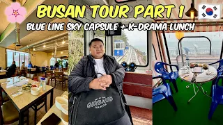 KOREA 2024: Busan Tour Part 1! Blue Line Sky Capsule + Seafood Lunch ala KDrama! 🇰🇷 | Jm Banquicio