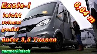 Hymer EXSIS-I 474 🔥 2021 ❤️ leicht schmal genial ❗️vollintegrierte Wohnmobile unter 3,5 t Roomtour