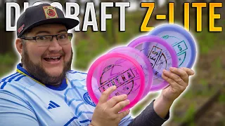 How does DISCRAFT'S Z-LITE plastic compare to max weight ESP PLASTIC