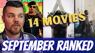 September 2023 Movies RANKED (Tier List)
