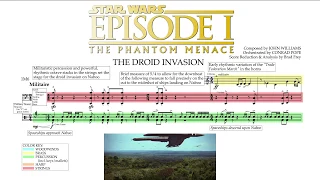 "The Droid Invasion" by John Williams (Score Reduction & Analysis)