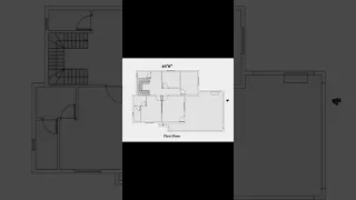 65'0"×45'0" modern house plan #floorplan #homeplan #housedesign #houseplan #youtubeshorts