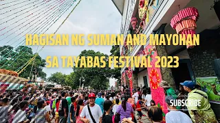 Hagisan ng Suman and Mayohan sa Tayabas festival 2023