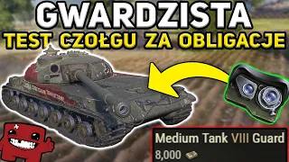 [CZOŁG ZA OBLIGACJE] Gwardzista STG - czołg PREMIUM z celnym działem