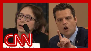 Impeachment hearing gets heated: You don't get to interrupt me!