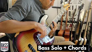 Bass Solo Over Bass Chords - Learn How To Do It!