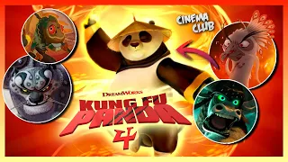 ¡LOS VILLANOS REGRESAN! Hablemos de KUNG FU PANDA 4 🐼🥋