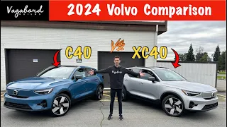 Which one should you buy? 2024 Volvo C40 vs XC40