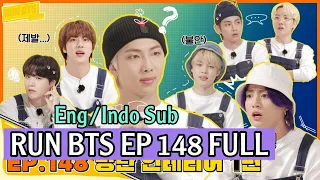 (Eng/Indo Sub) RUN BTS 148 FULL Episode 2021