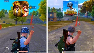 China Pubg Mobile vs Pubg Mobile - Details and Physics Comparison