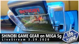 The GG Shinobi (Sega Game Gear) :: LIVE STREAM