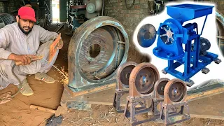 How to Make Wheat grinding machine-Amazing Manufacturing Process Of Wheat grinding machine|