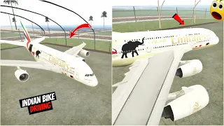 Big Aeroplane Flying Cheat Code in Indian Bike Driving 3d | Indian bike driving 3d Mythbuster