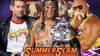 Roddy Piper vs Umaga vs Billy Graham Hardcore Championship (SummerSlam 88)