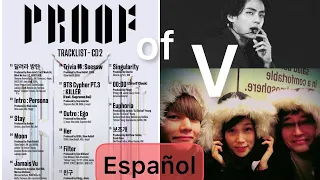 [SUB] PROOF de V BTS (방탄소년단) - 뷔   *FMV y Versión Original