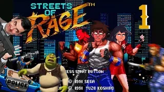 Streets of rage (SMD) #1 - ОДНОГО ЧУВАКА КОРМИМ