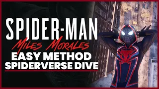 Miles Morales: Easy Method! “Spiderverse Air Trick/Dive” Updated Tutorial (Spiderverse Easter Eggs)