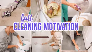 CLEANING MOTIVATION  // CLEAN WITH ME // FALL CLEANING MOTIVATION // BECKY MOSS