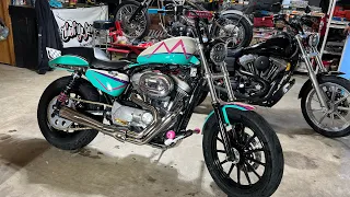 Sportster stunt bike build makeover (final)