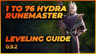 Last Epoch | 1 t o 76 Hydra Runemaster! | Leveling Guide | 0.9.2