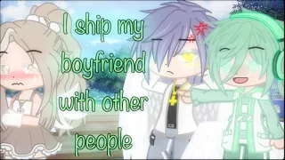 I ship my boyfriend with other people // Gcmm // 1/2 // Gacha gay // ~{ coma }~