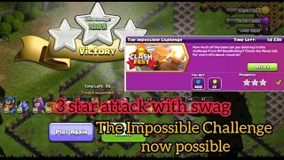 The Impossible Challenge in clash of clans ( 3 star attack😎) #coc #Challenge #games #clash